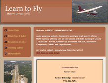 Tablet Screenshot of flighttrainmonroe.com